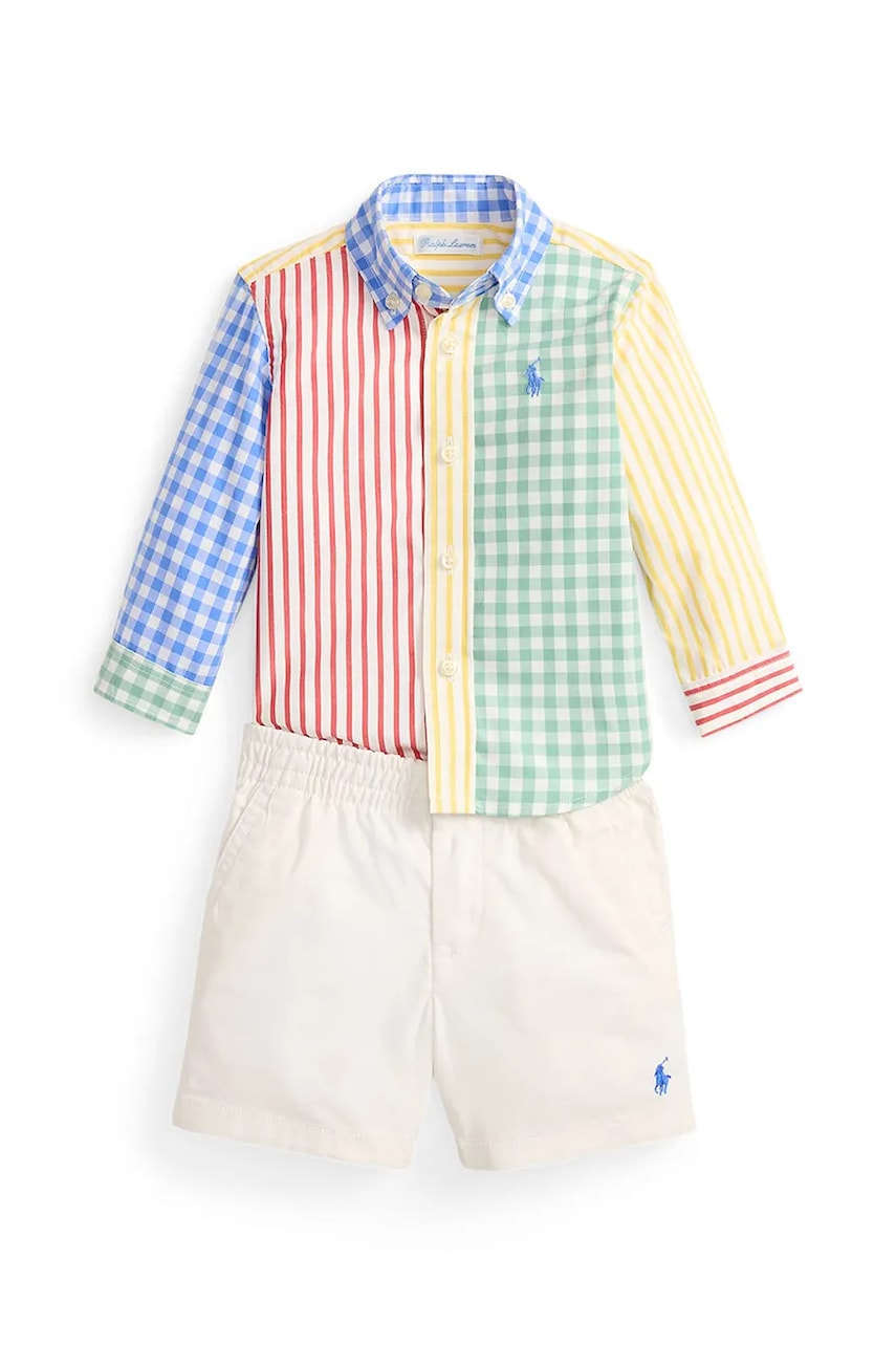 Polo Ralph Lauren set de bumbac pentru bebelusi