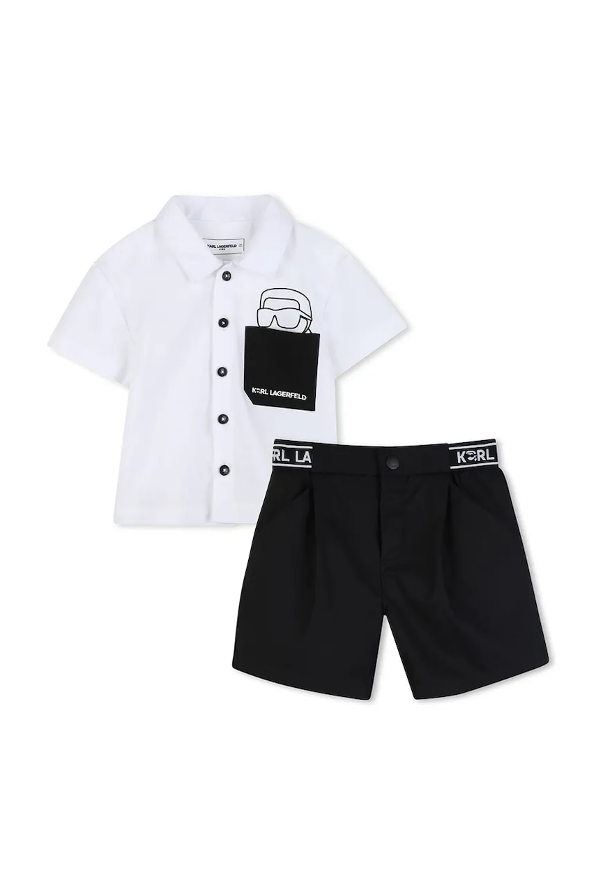Karl Lagerfeld set de bumbac pentru bebeluși