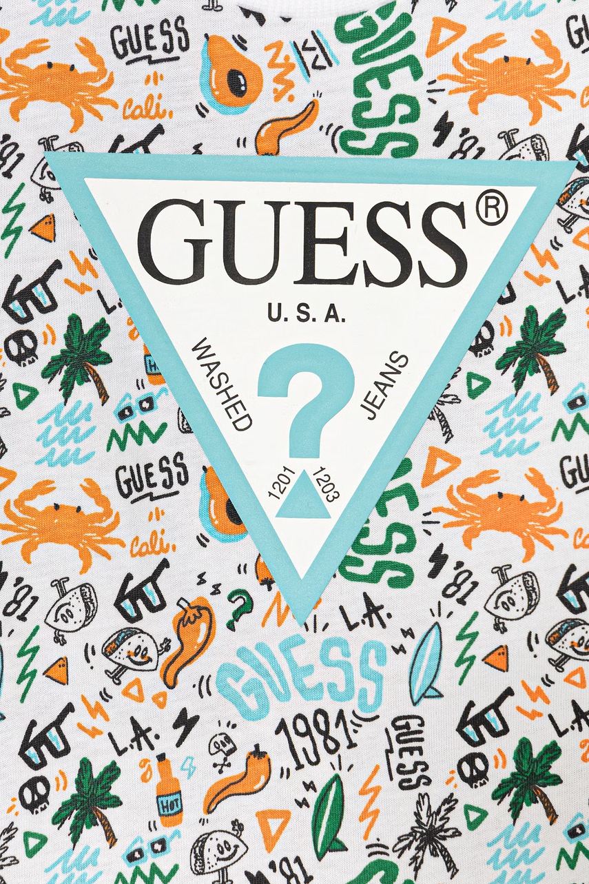 Παιδικό βαμβακερό σετ Guess 2-pack φωτογραφία