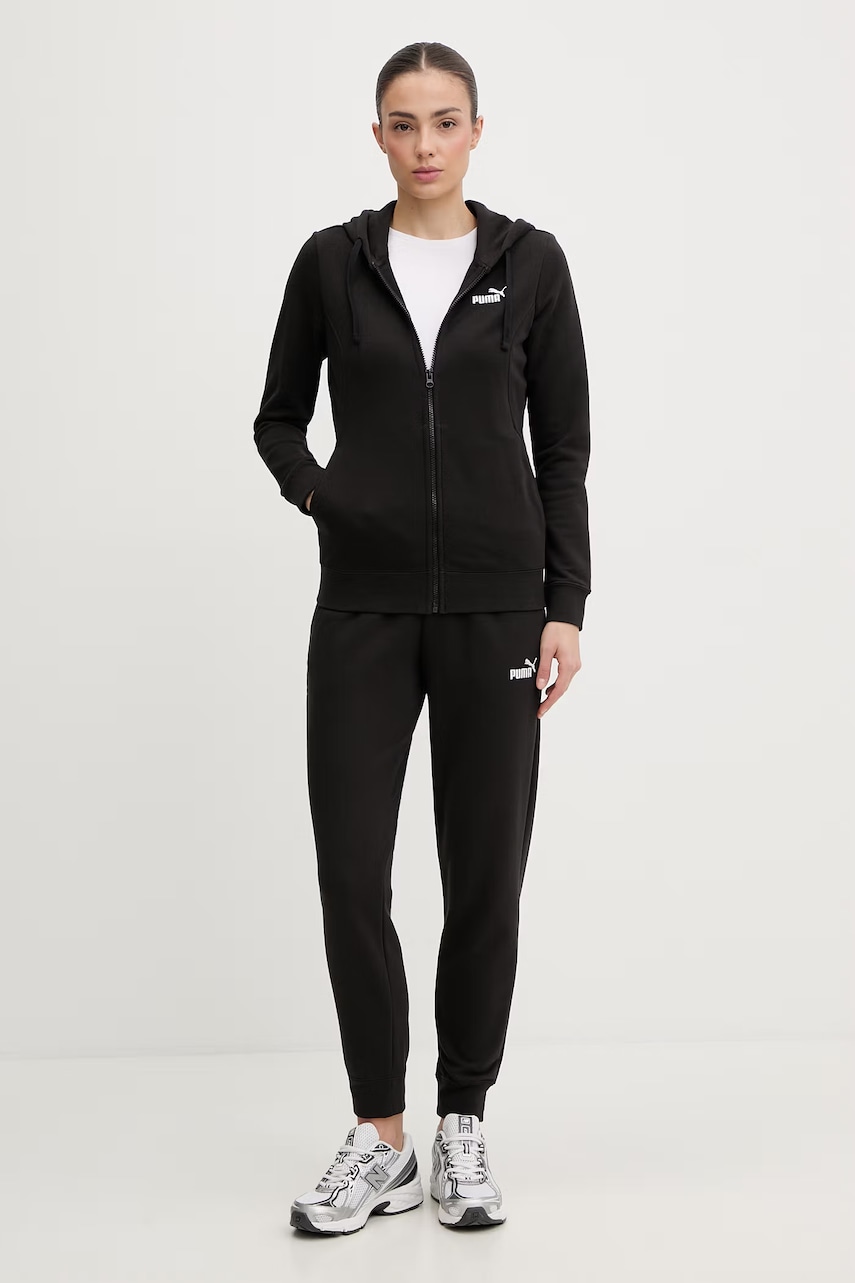 Puma set de trening pentru femei, cu bumbac Hooded Sweat suit