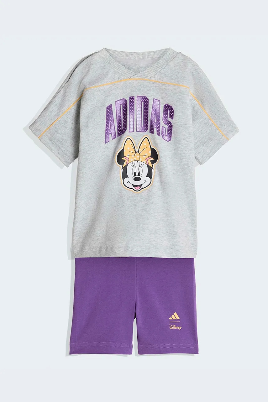 adidas compleu copii DISNEY culoarea gri, JZ3549