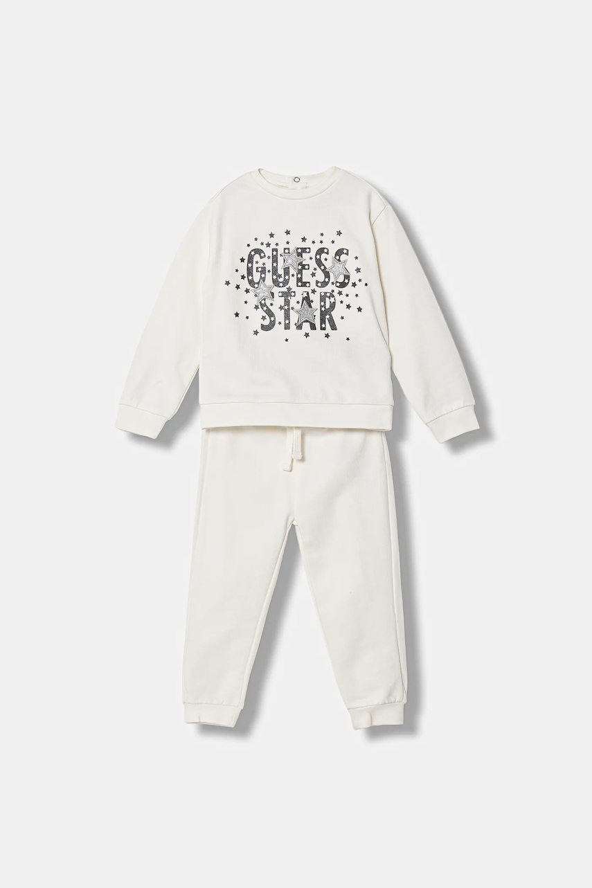 Guess Βρεφική βαμβακερή φόρμα Guess 2-pack