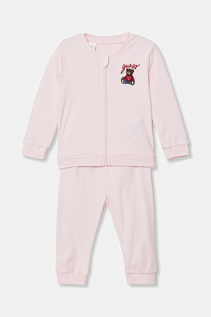 Хлопковый костюм для младенцев Guess