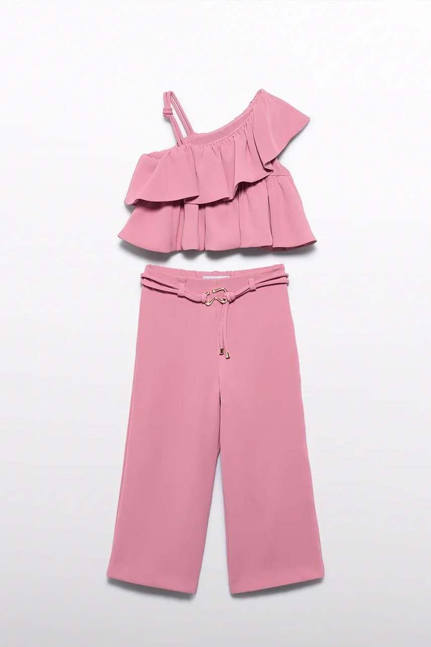 Детский комплект - блузка и брюки Abel&Lula