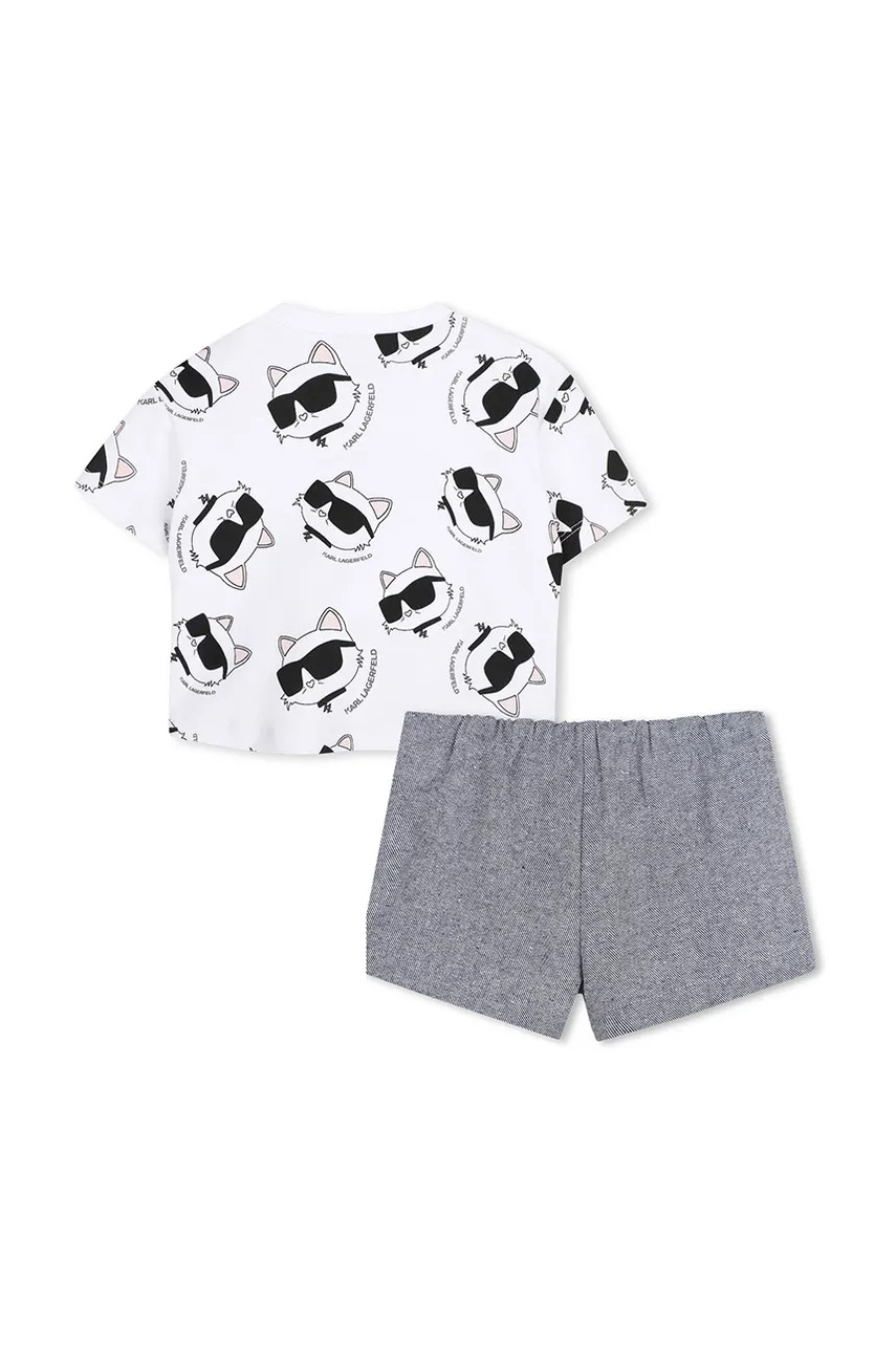 Дитячий бавовняний комплект Karl Lagerfeld
