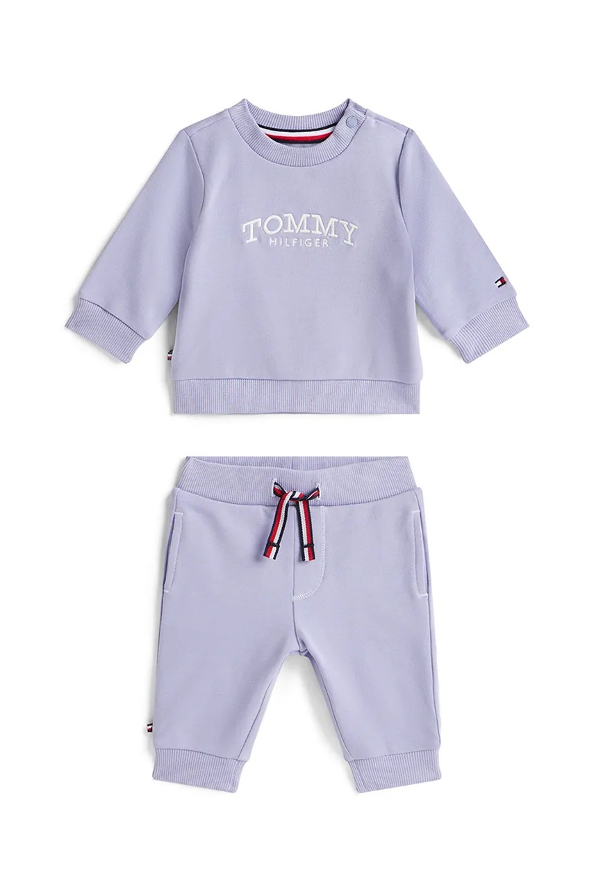 Levně Kojenecká tepláková souprava Tommy Hilfiger