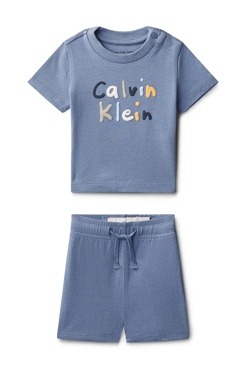 Calvin Klein Jeans compleu pentru bebeluși bumbac