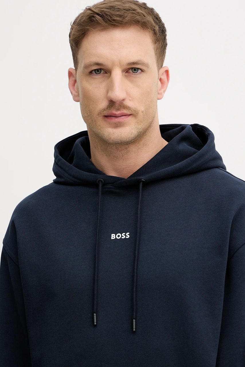 Bavlněná tepláková souprava BOSS Orange TracksuitWesmallhood (obrázek 5)