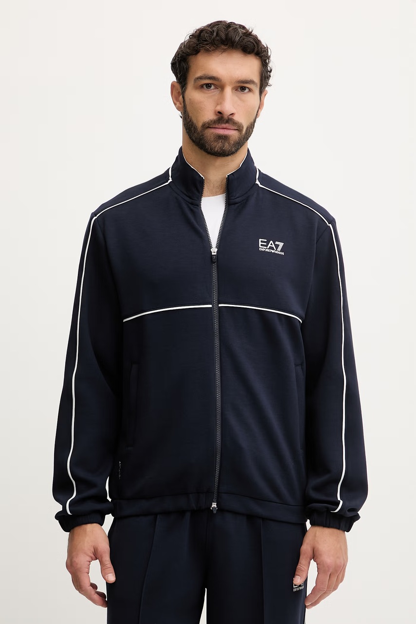 Dres Ea7 Emporio Armani Męski Granatowy Mały