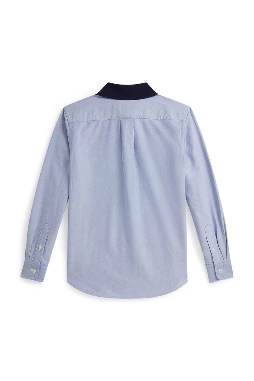 Детская хлопковая рубашка Polo Ralph Lauren 323A96286001