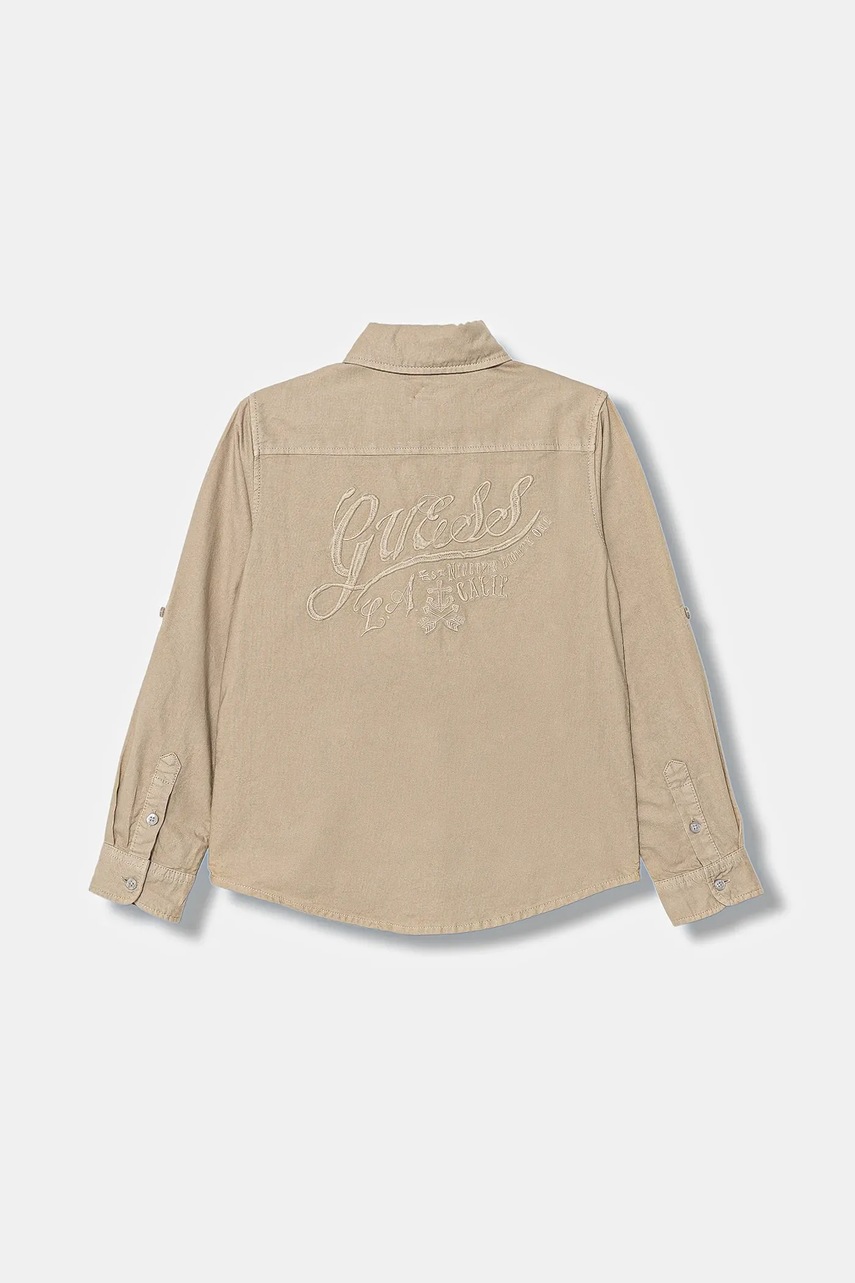 Дитяча бавовняна сорочка Guess