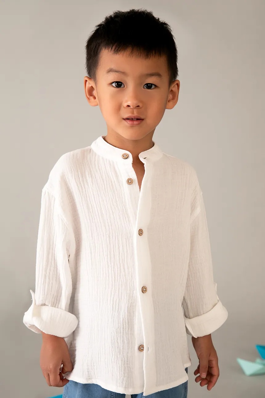 Mayoral cÄƒmaÈ™Äƒ de bumbac pentru copii