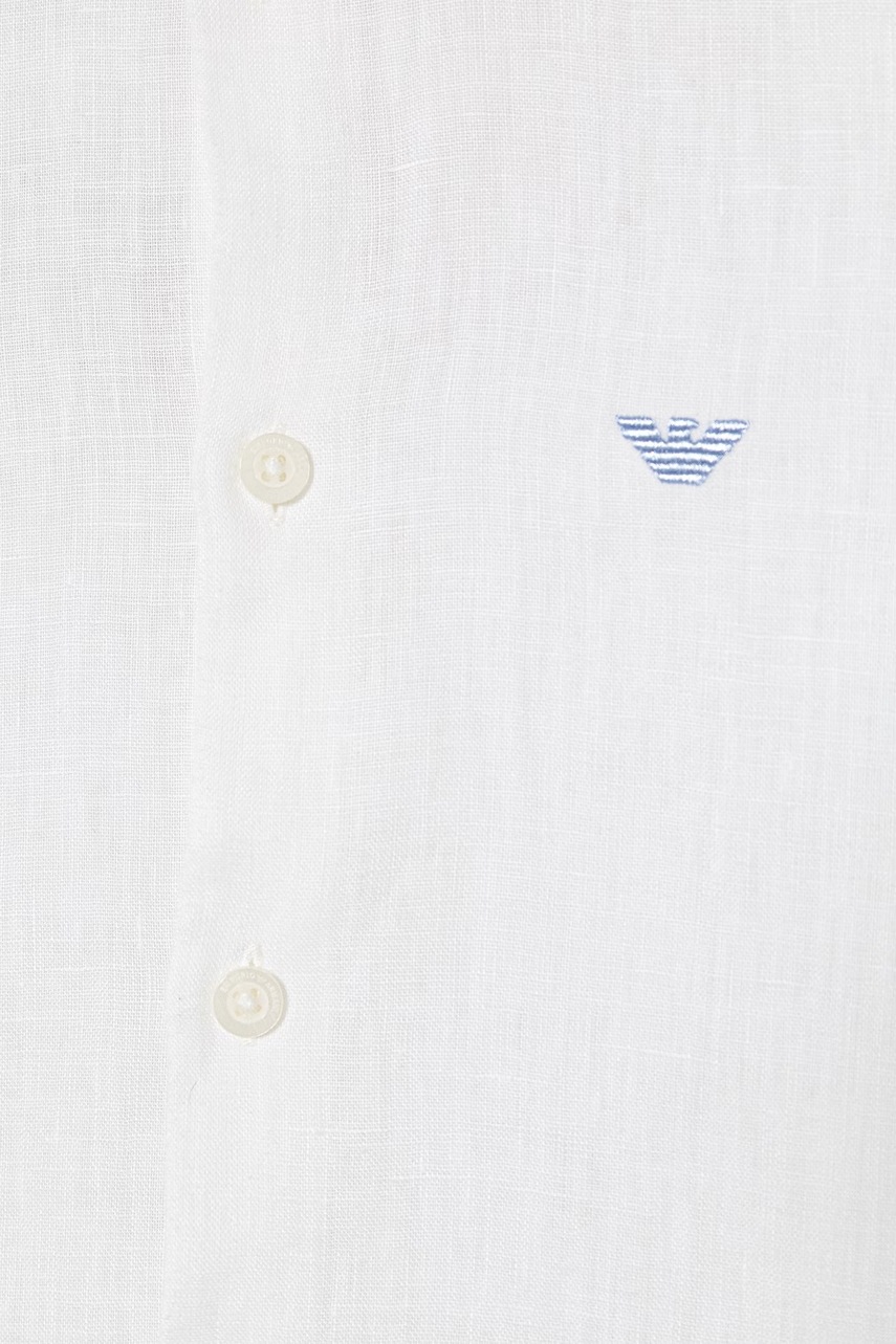 Dětská lněná košile Emporio Armani (obrázek 3)