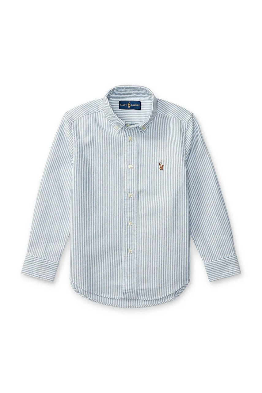 Detská bavlnená košeľa Polo Ralph Lauren