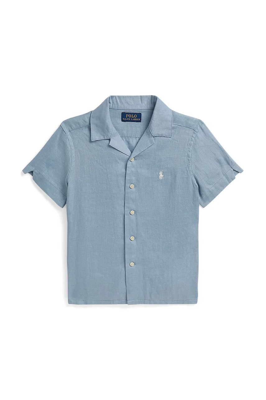 Polo Ralph Lauren cămașă pentru copii din in