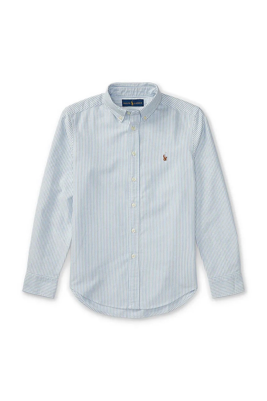Дитяча бавовняна сорочка Polo Ralph Lauren