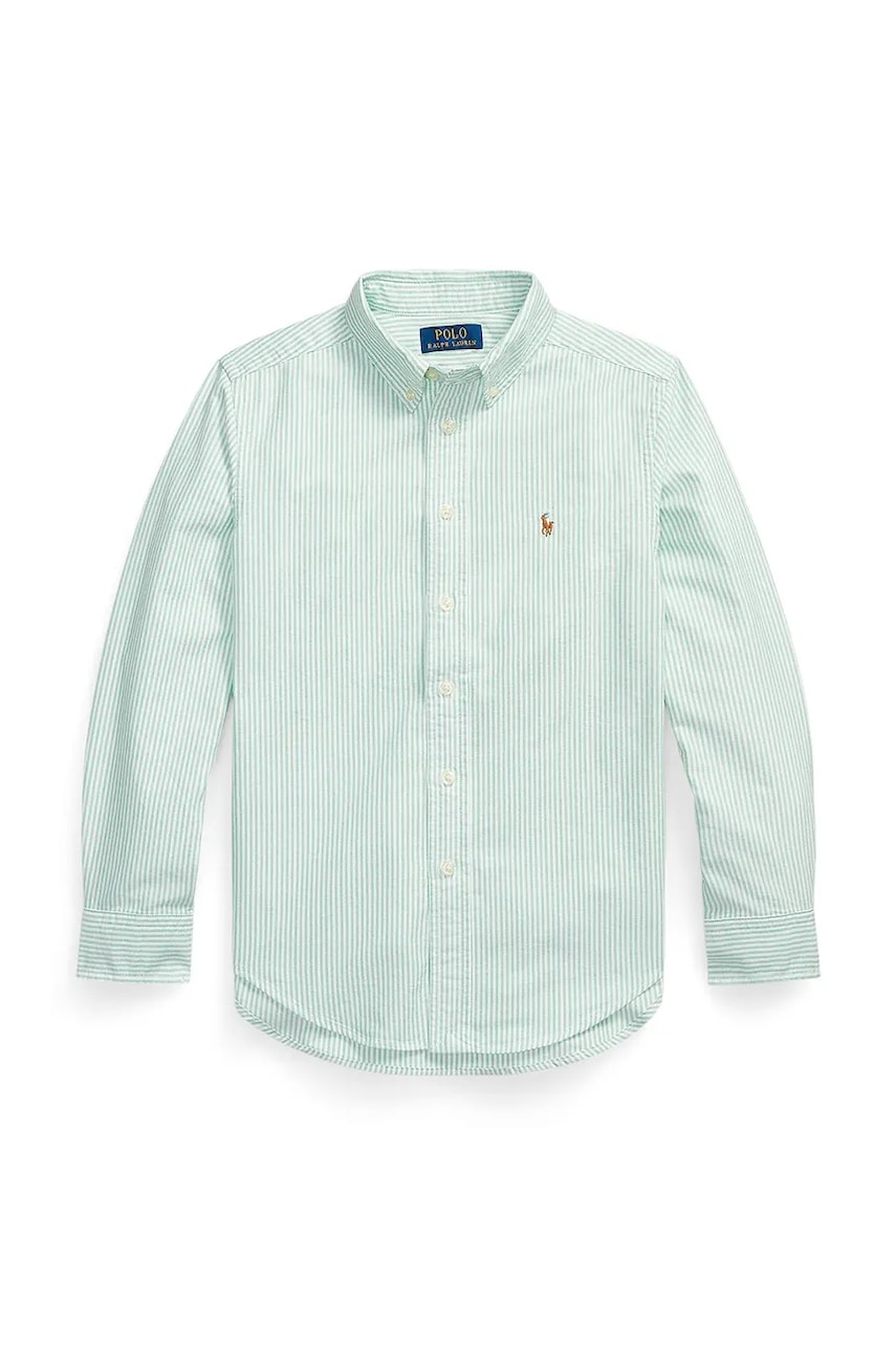 Detská bavlnená košeľa Polo Ralph Lauren