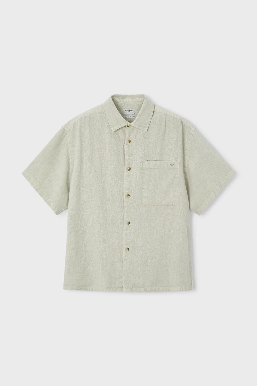 Mayoral košile dětská s příměsí lnu Boston by Mayoral