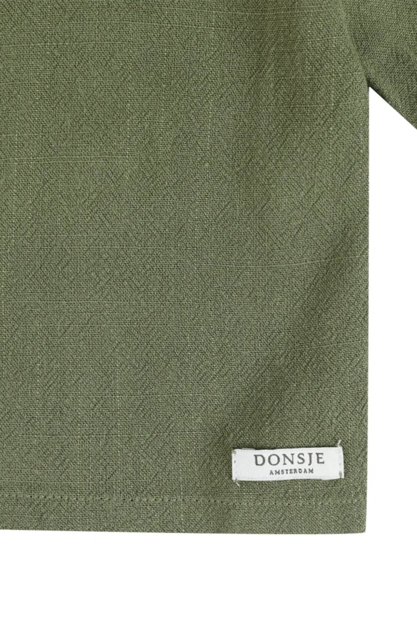 Παιδικό πουκάμισο με λινό Donsje Brammie Shirt φωτογραφία