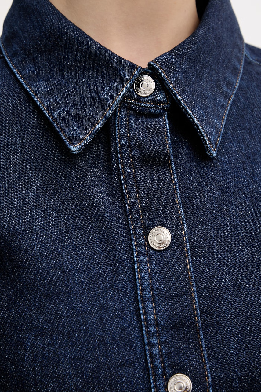 Rifľová košeľa Calvin Klein Jeans