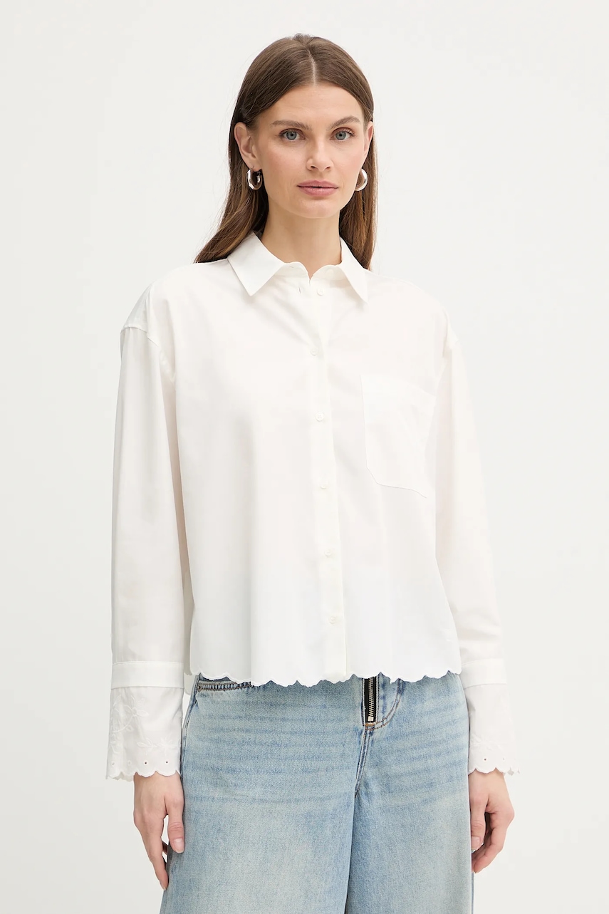 Βαμβακερό πουκάμισο Weekend Max Mara NEUTRO