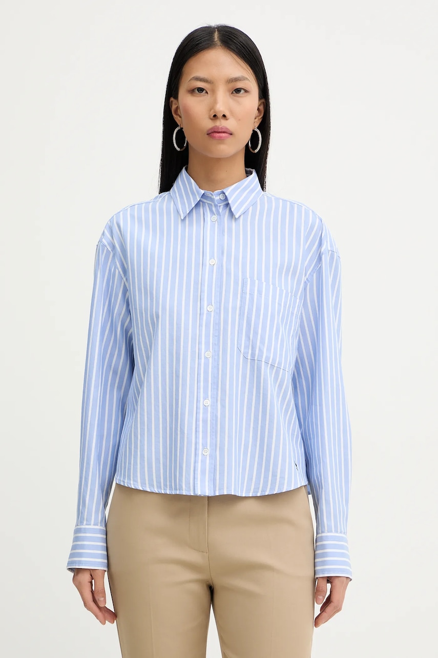 Βαμβακερό πουκάμισο Weekend Max Mara CARTONE