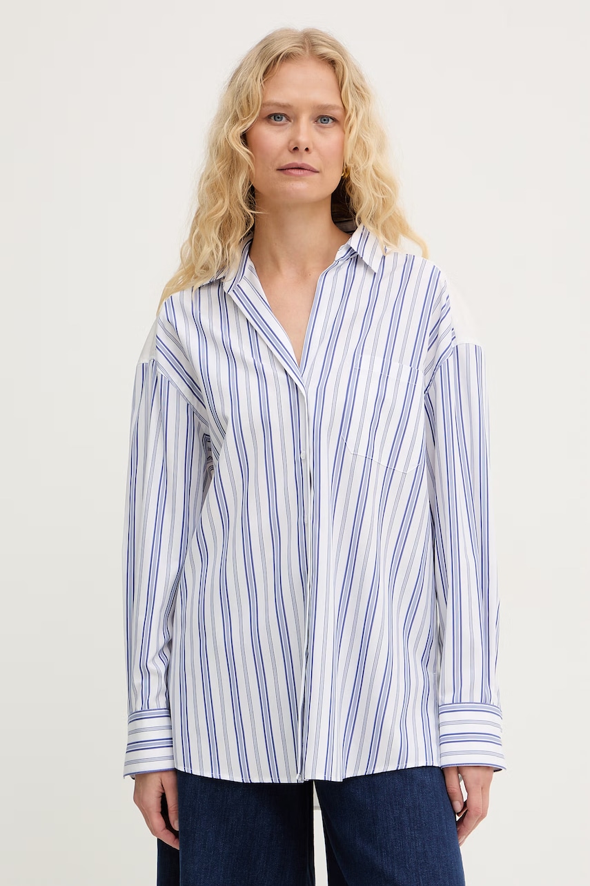 Weekend Max Mara πουκάμισο γυναικείο με βαμβάκι TESSILE