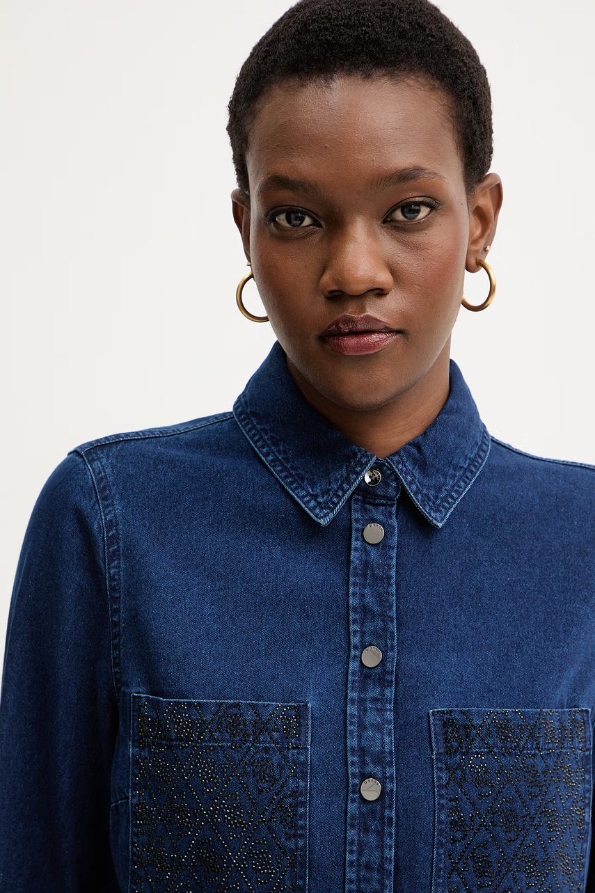 Džínová košile Guess MONIQUE (obrázek 4)