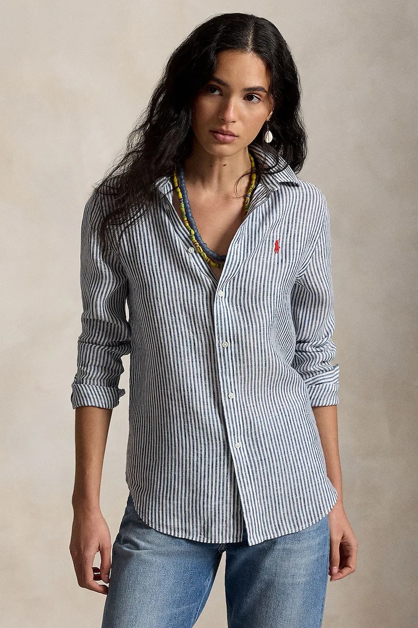Polo Ralph Lauren cămașă pentru femei din bumbac