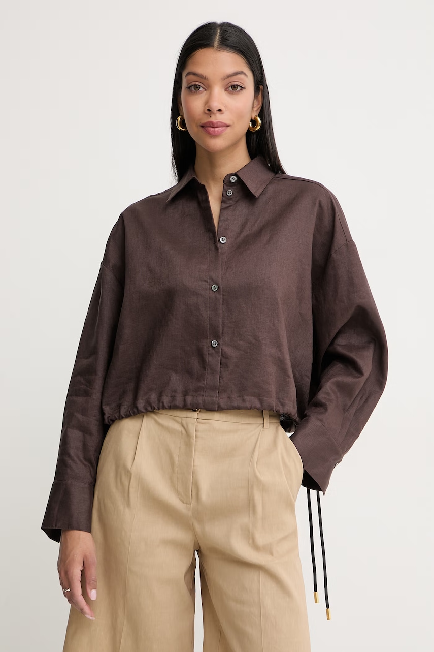 Pinko cămașă pentru femei, din in