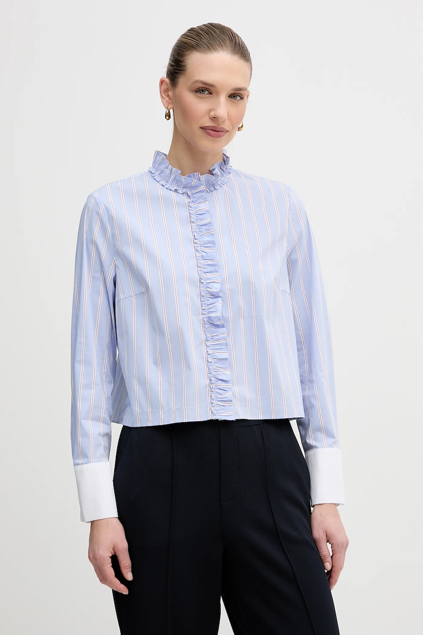 OUI cămașă cu guler stand-up, regular, 96070