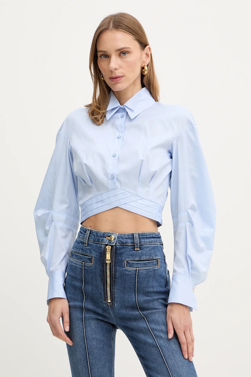 Elisabetta Franchi bluză din bumbac