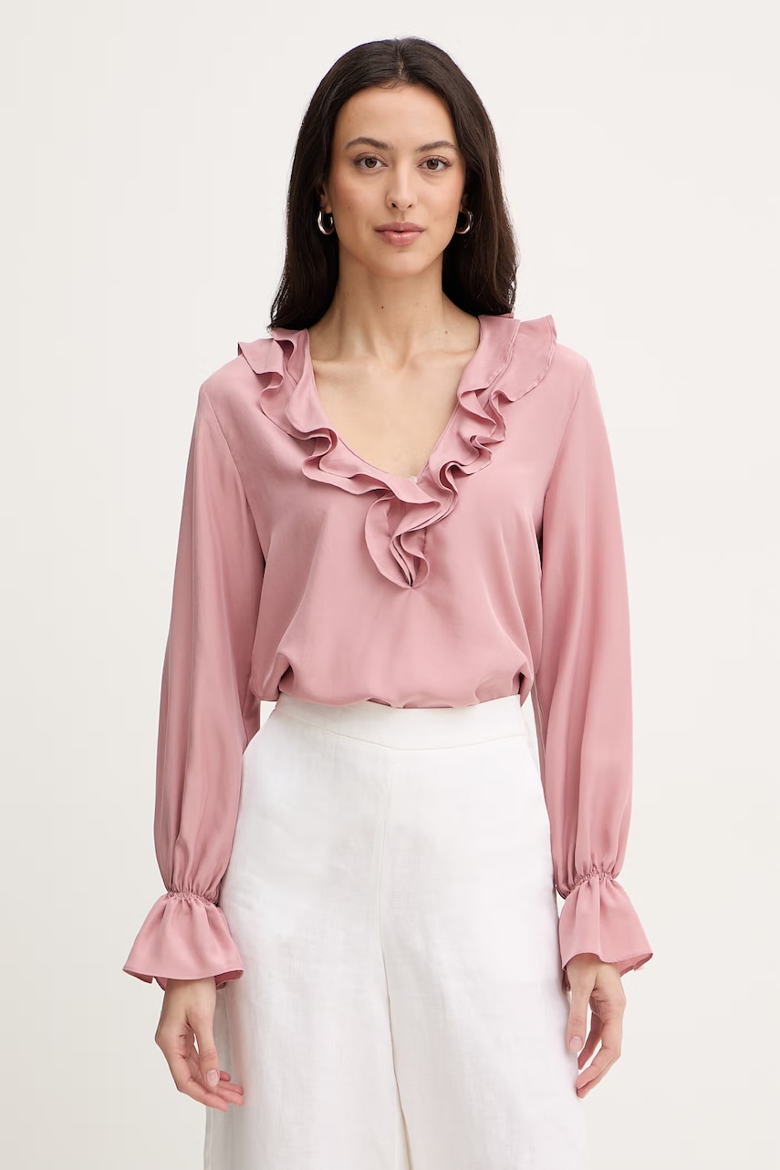 Μεταξωτή μπλούζα Marella GAZZA