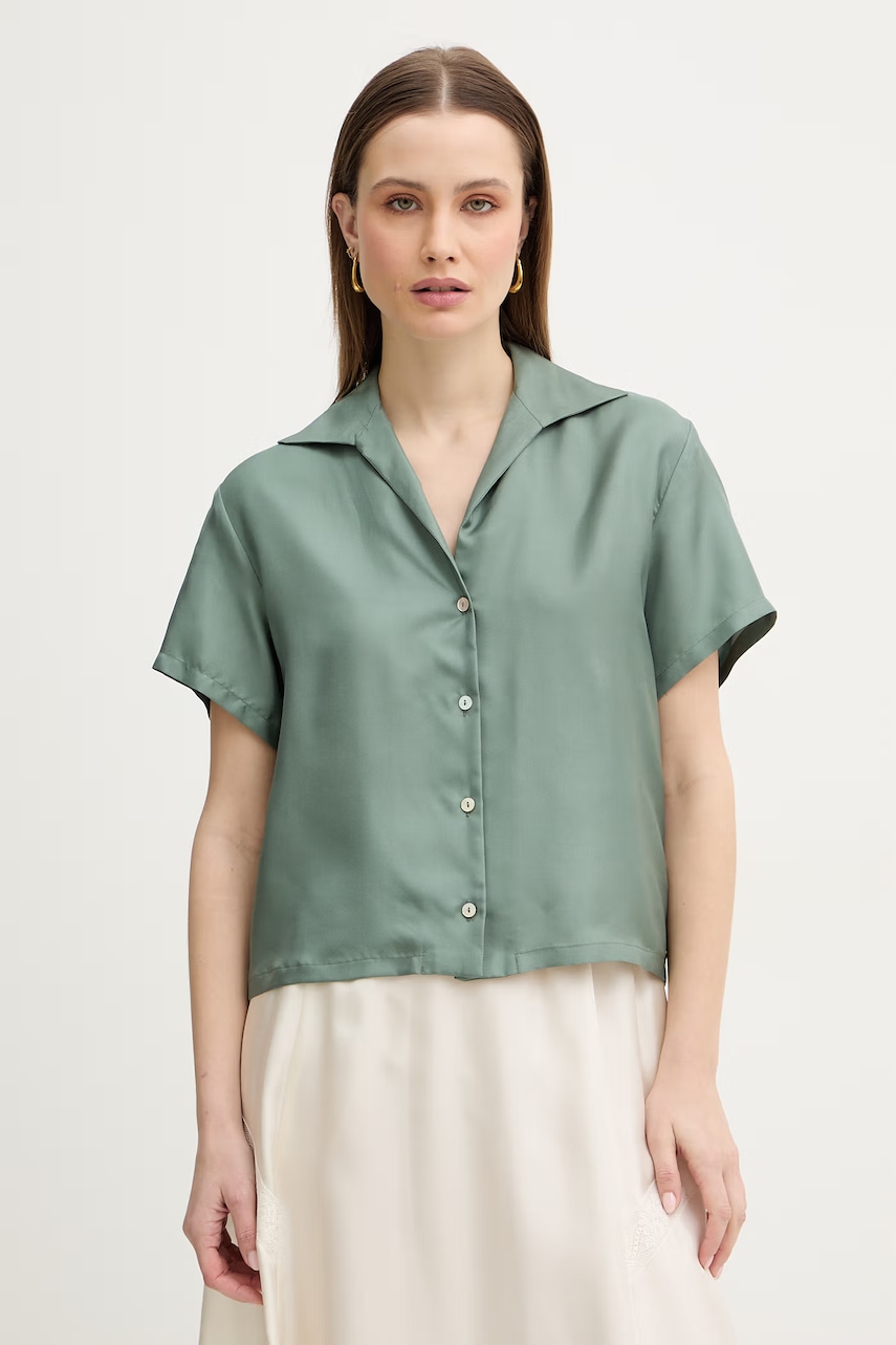 Marella cămașă de mătase MLMSEGNALE