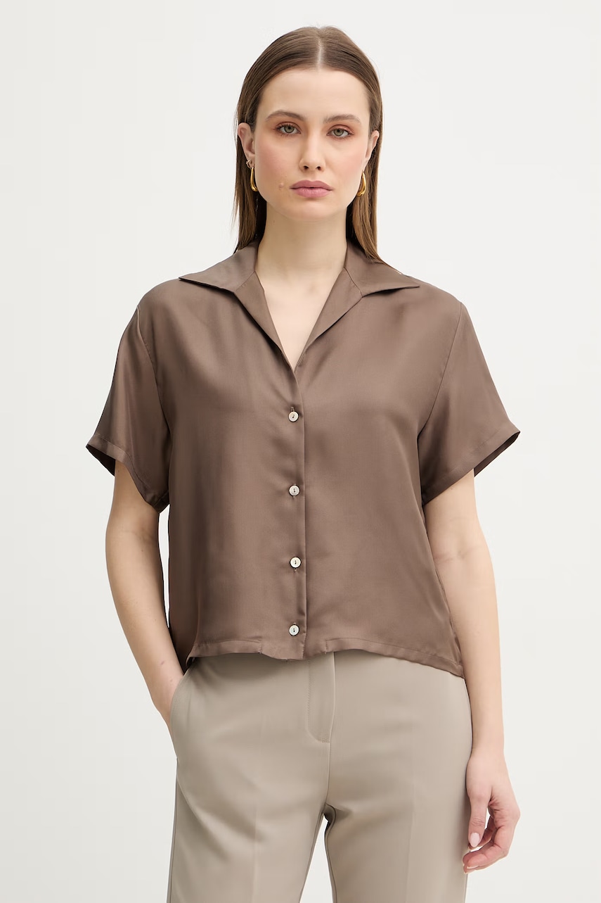 Marella cămașă de mătase MLMSEGNALE