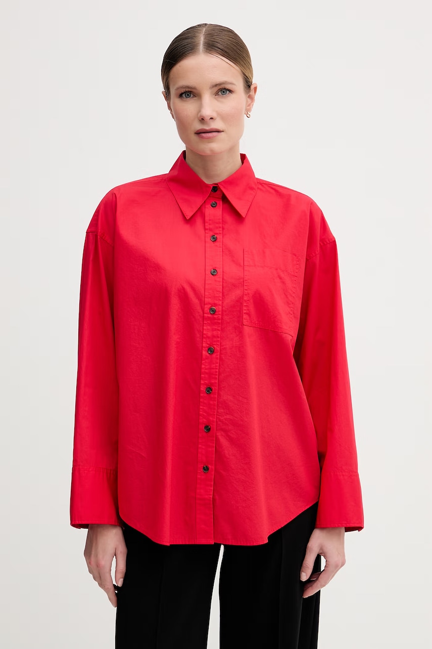 Barbour cămașă de damă din bumbac Angela