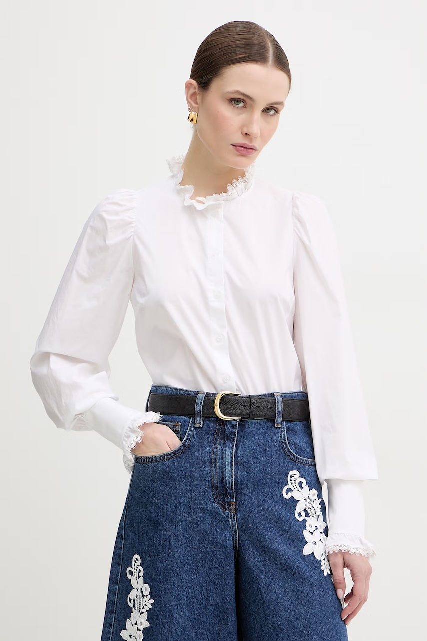 Πουκάμισα γυναικεία twinset σε λευκο