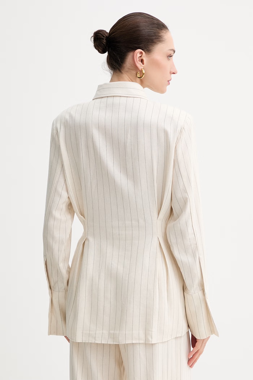 Gestuz košile dámská s příměsí lnu (obrázek 3)