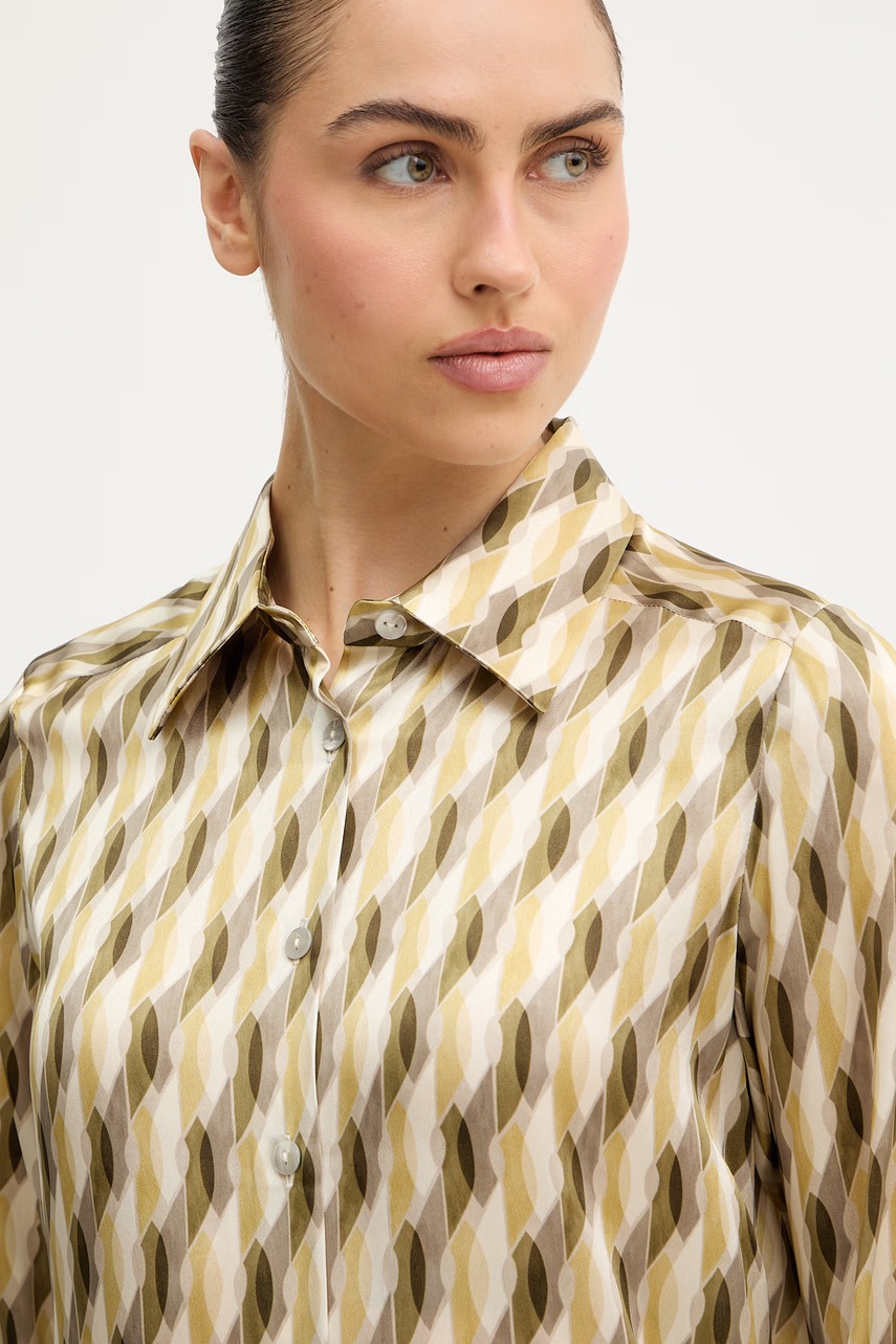 Μεταξωτό πουκάμισο Luisa Spagnoli Belpasso φωτογραφία