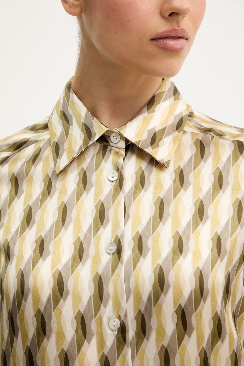 Μεταξωτό πουκάμισο Luisa Spagnoli Belpasso φωτογραφία