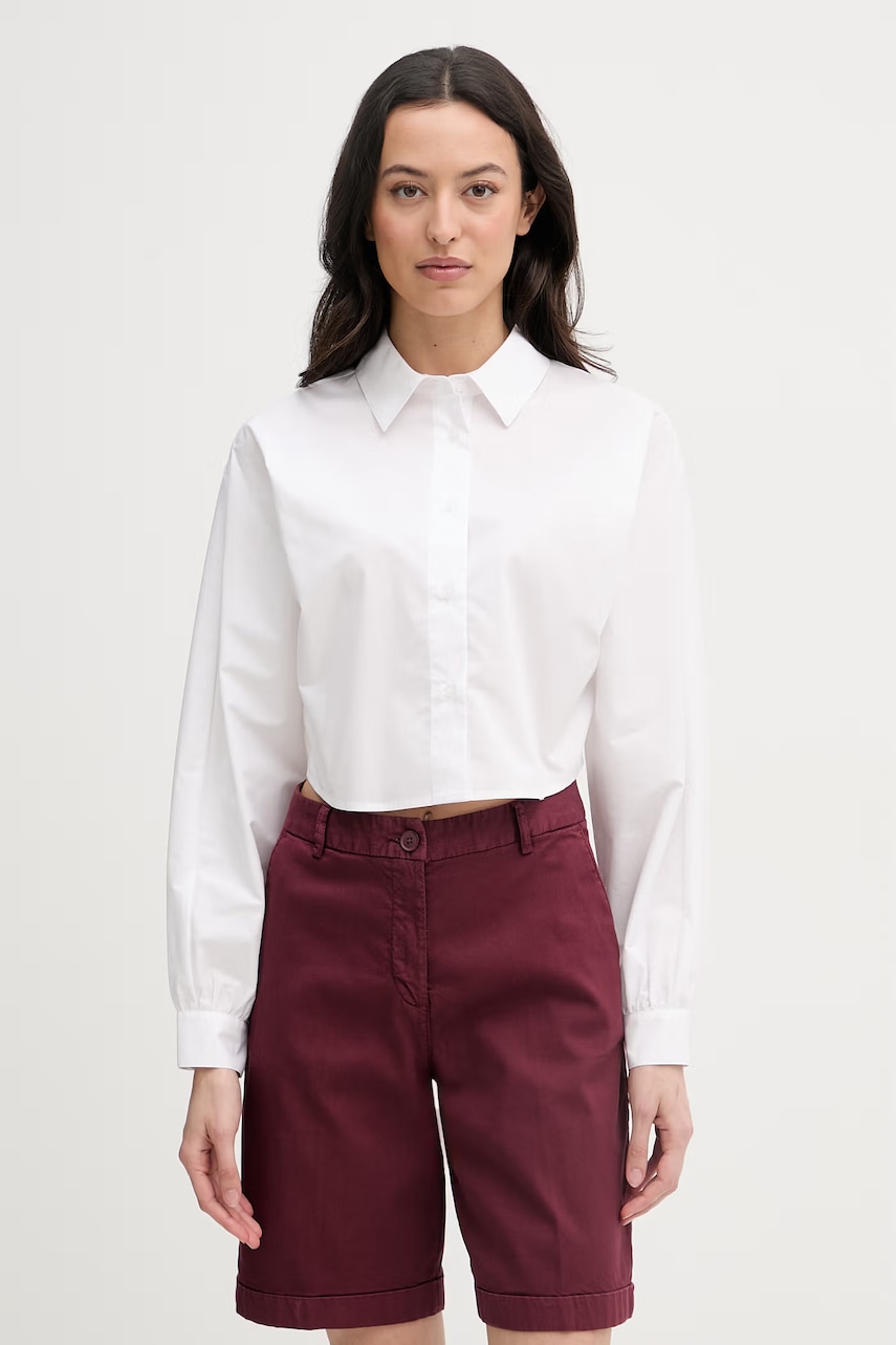 United Colors of Benetton cămașă pentru femei, din bumbac