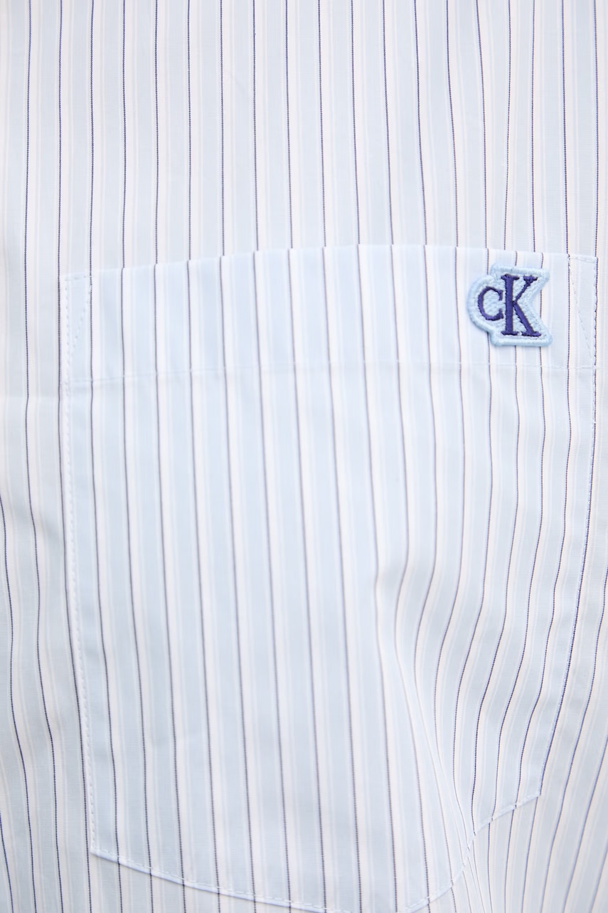 Calvin Klein Jeans košeľová blúzka dámska bavlnená