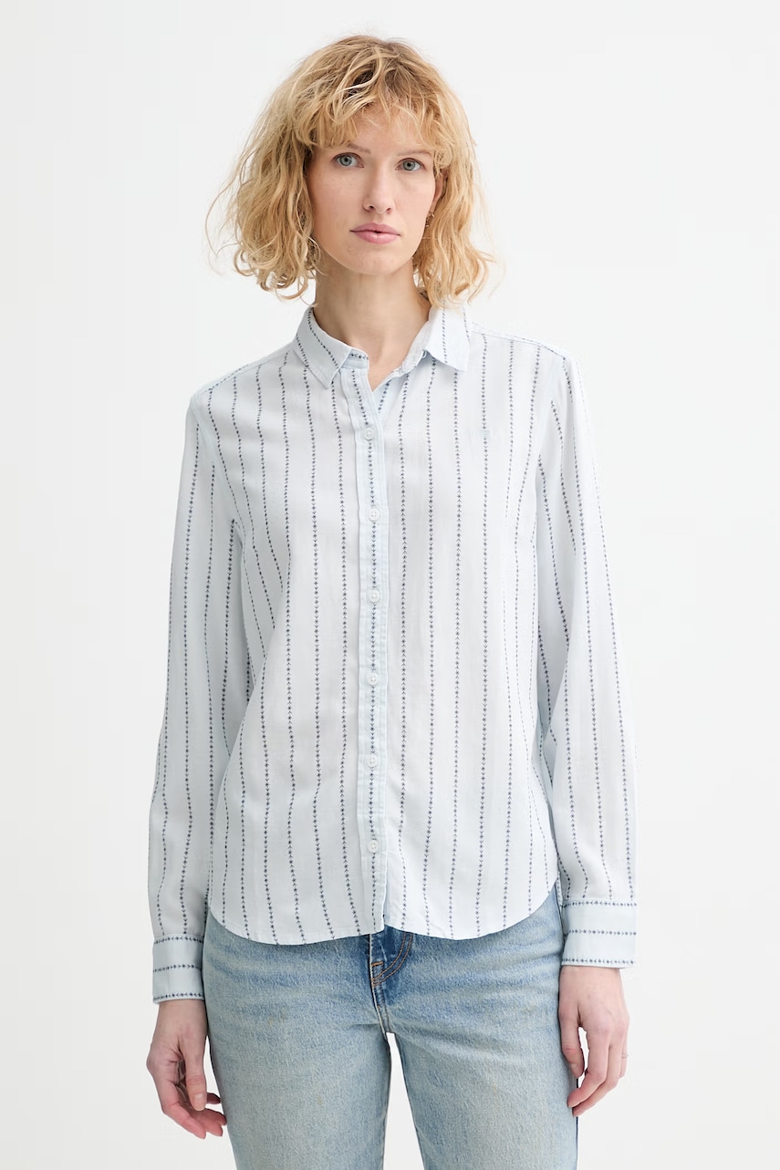 Levi's cămașă din amestec de in NEW CLASSIC FIT BW