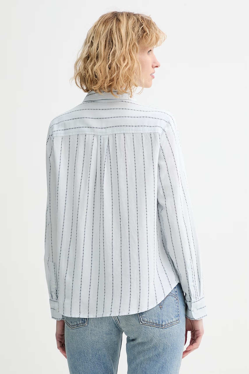 Košile s příměsí lnu Levi's NEW CLASSIC FIT BW (obrázek 3)