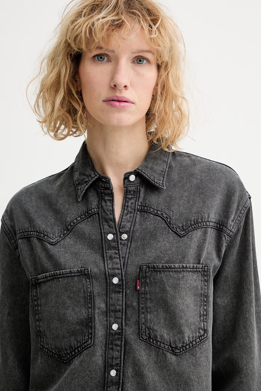 Rifľová košeľa Levi's TEODORA WESTERN