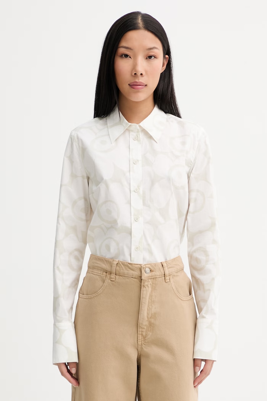 Marimekko cămașă pentru femei, din bumbac