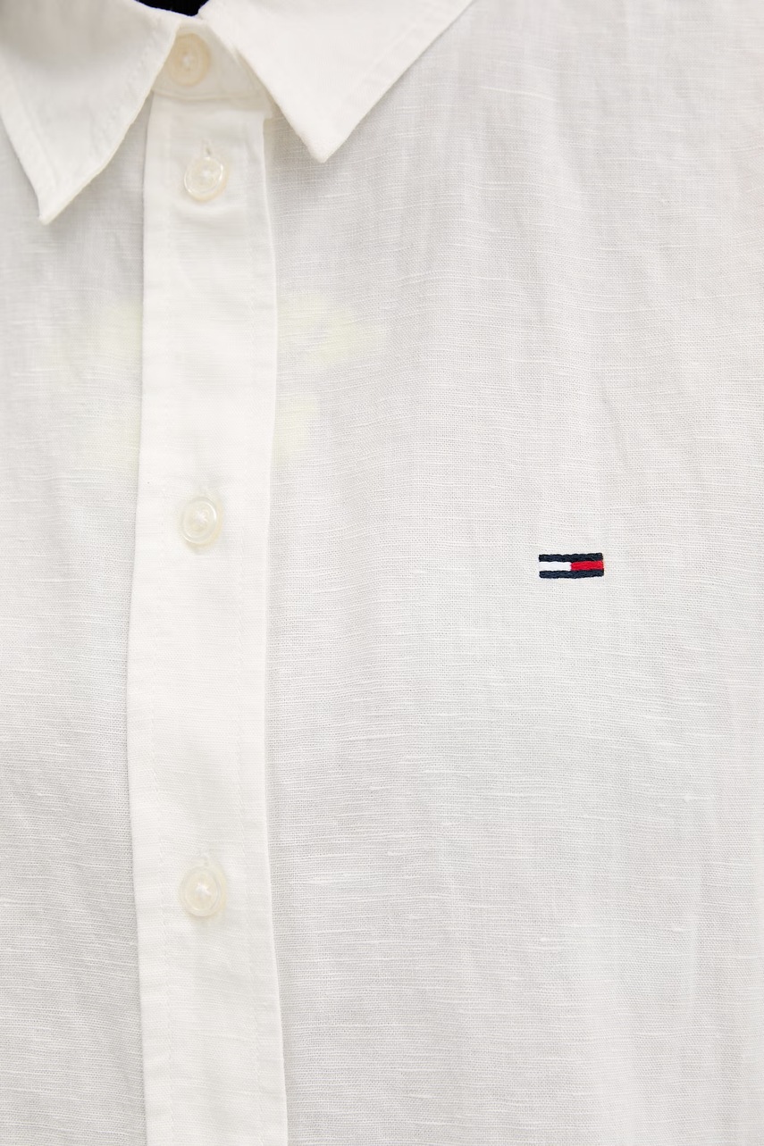 Tommy Jeans košeľa dámska s ľanom