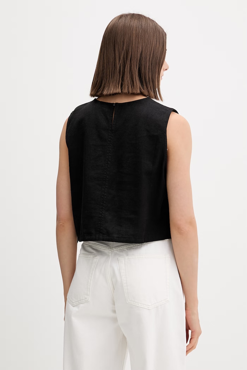 Tommy Jeans blúzka dámska s ľanom