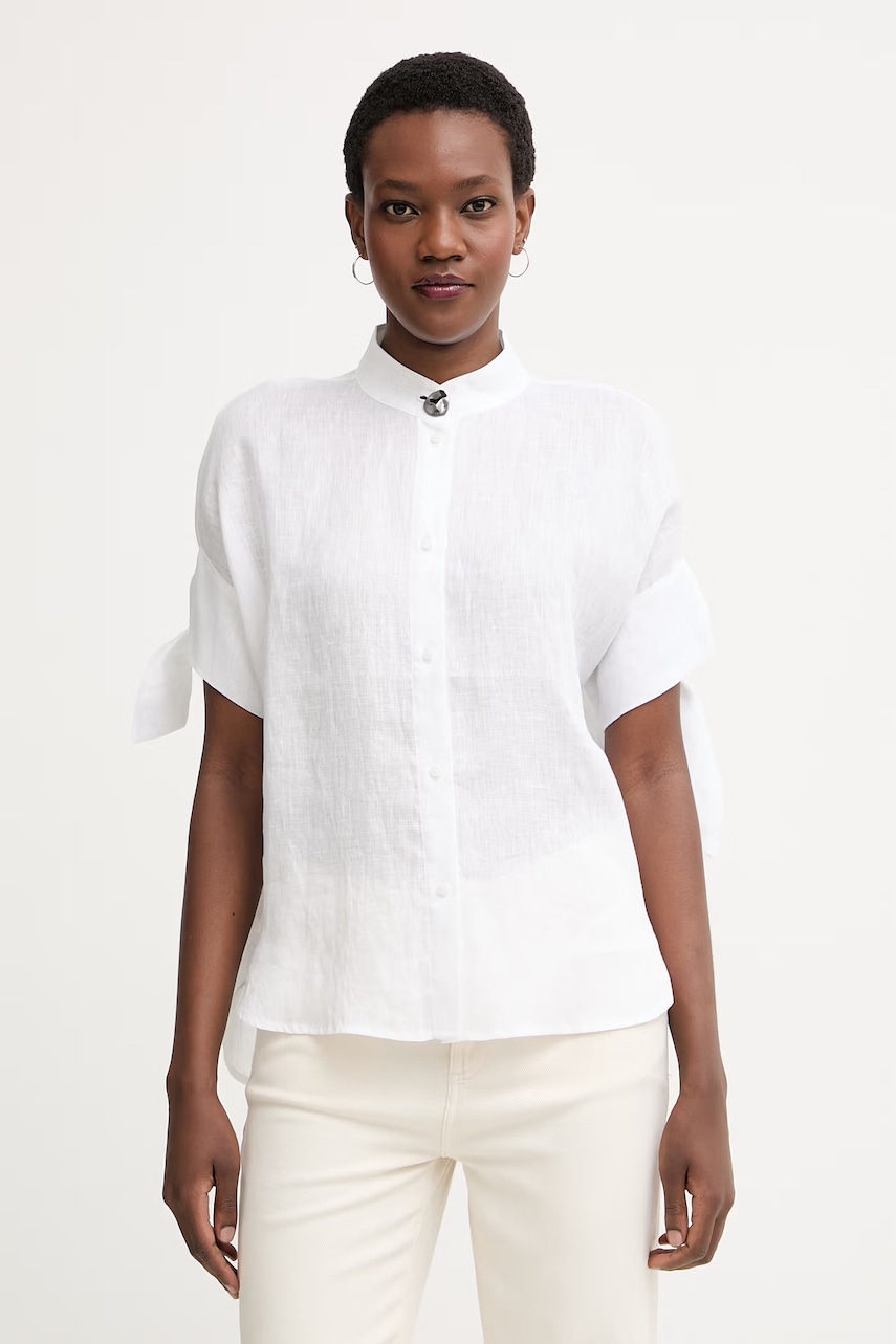 Armani Exchange cămașă pentru femei, din in