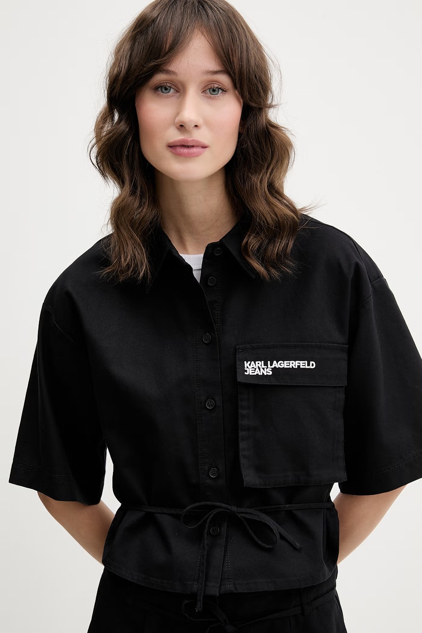Karl Lagerfeld Jeans košile dámská (obrázek 4)